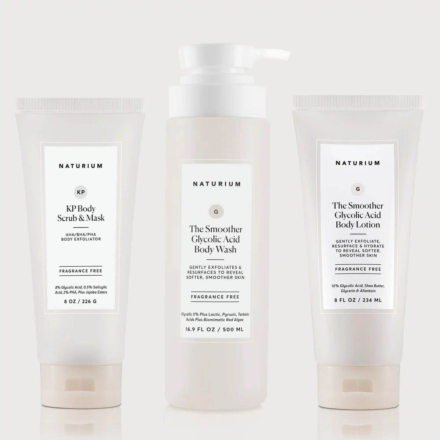 the-glycolic-acid-body-bundle-p1 NATR_KPScrub_SmootherBodyWash_SmootherLotion_Bundle_ecomm.webp